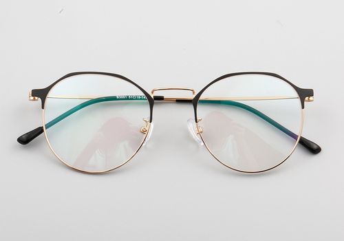 睛典新款超细钢片超轻眼镜架女款流行眼镜框可配近视防蓝光b3001